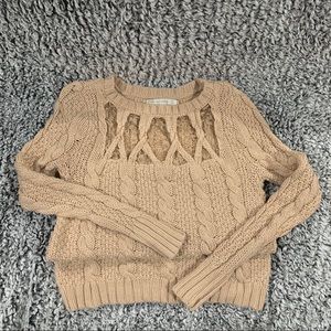 Lace Panel Sweater Lauren Conrad